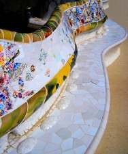 Lavička od Gaudího