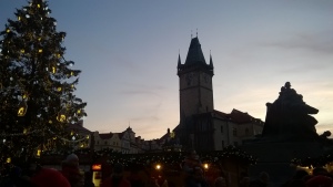 Vánoční podvečer na náměstí