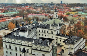 Velkovévodský palác, Vilnius a okolí města