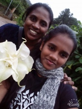 Sri Lankan daughter and mum