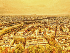 Pohled z Eiffelovy věže