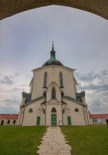 Poutní kostel sv Jana Nepomuckého na Zelené hoře
