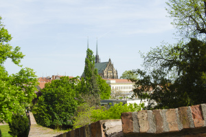 Výhled na Brna ze Špilberku